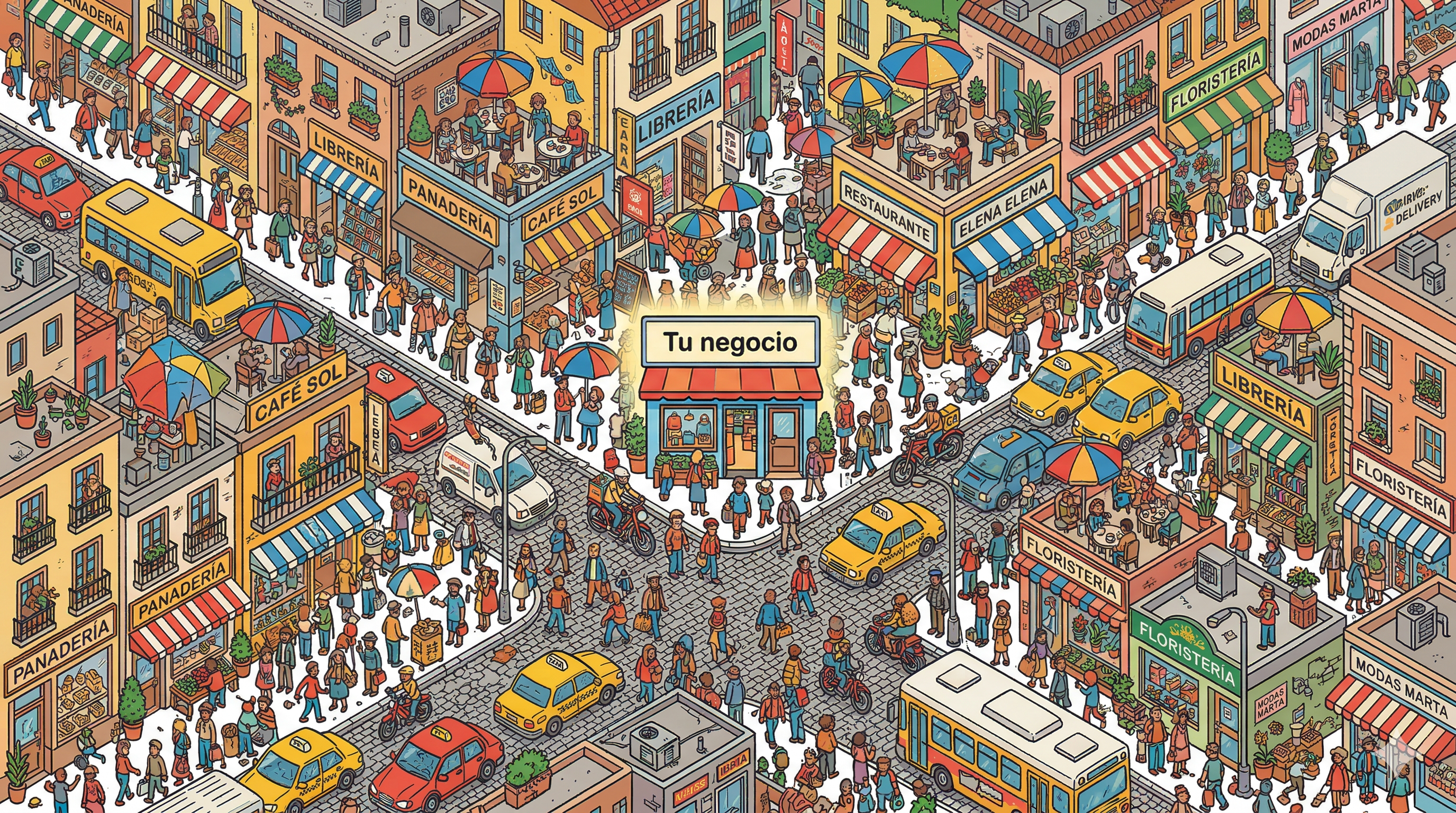 Tu negocio perdido entre la competencia — invisible para tus clientes en Google Maps